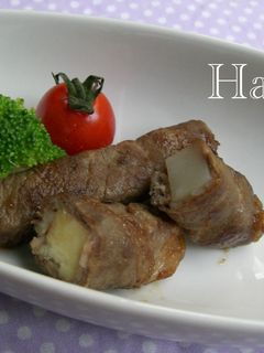 さつまいも・じゃがいもの牛肉巻き-レシピのメイン写真