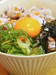 油そば風そうめん-レシピのメイン写真