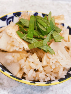 白だしで簡単筍の炊き込みご飯♡-レシピのメイン写真