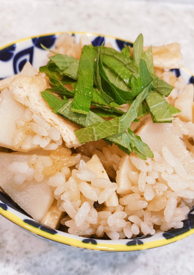 白だしで簡単筍の炊き込みご飯♡-レシピのメイン写真