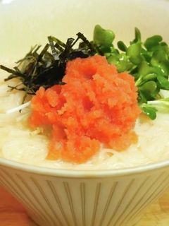 豆乳明太そうめん-レシピのメイン写真