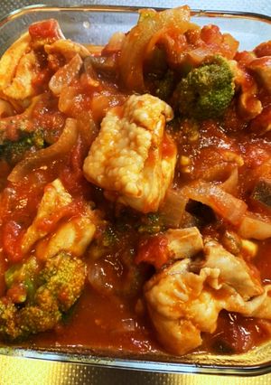 チキントマト煮-レシピのメイン写真