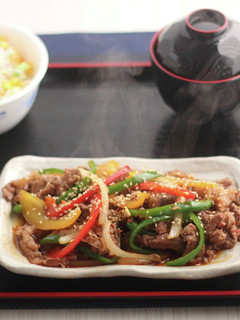 松屋の期間限定! 青椒肉絲♪-レシピのメイン写真