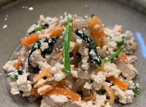 和食の定番小鉢☆合わせみそde白和え-レシピのメイン写真