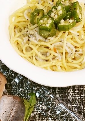 しらすのペペロンチーノ風パスタ-レシピのメイン写真