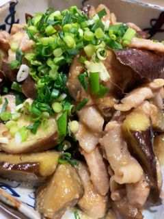 ゆかりのイブクロ 茄子と豚肉の味噌炒め-レシピのメイン写真