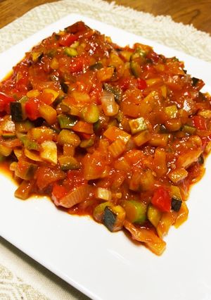 ★野菜のトマト煮★-レシピのメイン写真