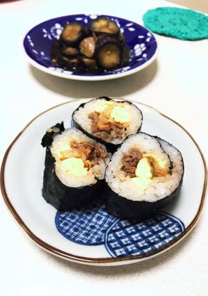 簡単キンパ風のり巻き-レシピのメイン写真