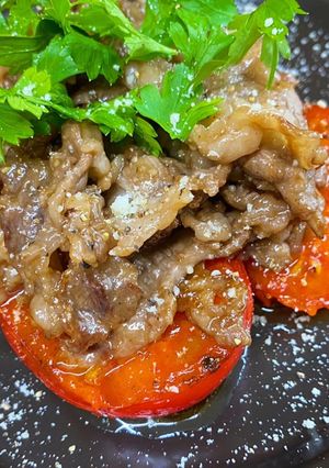 【覚書】牛肉と焼きトマトのサラダ-レシピのメイン写真