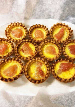 イチジク入りエッグタルト-レシピのメイン写真