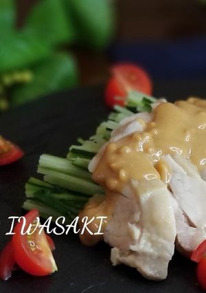 綺麗になれちゃう『超簡単♡棒棒鶏』-レシピのメイン写真