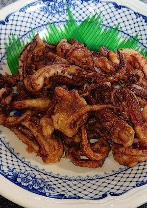イカゲソから揚げ-レシピのメイン写真
