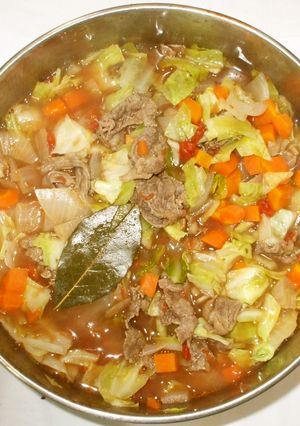 牛肉ミネストローネ♪簡単夏の食養生-レシピのメイン写真