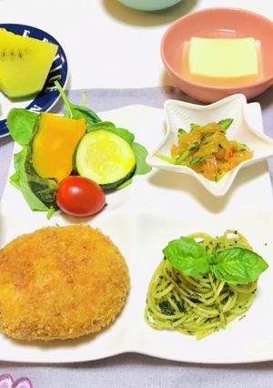 みんな大好きさくさくコロッケ夕飯メニュー-レシピのメイン写真