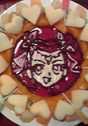 パーティーに★　プリキュアゼリーフルーツ-レシピのメイン写真