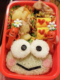 けろっぴ おにぎり弁当!-レシピのメイン写真