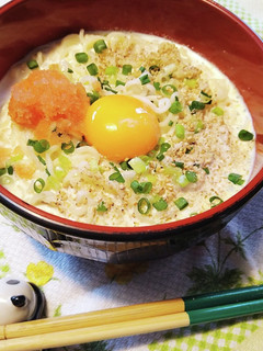 冷たい明太クリーム塩ラーメン-レシピのメイン写真