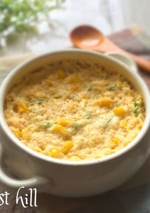 レンジで作ろう！コーンチーズのケランチム-レシピのメイン写真