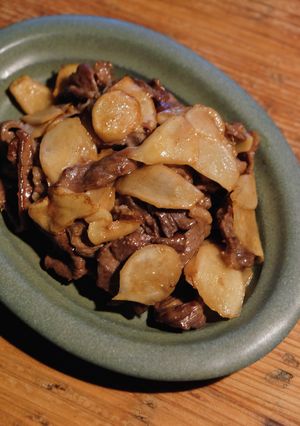 新生姜たっぷり牛肉の炒め｜台湾家庭料理-レシピのメイン写真