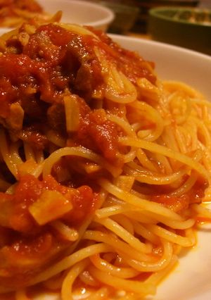 門外不出のトマトパスタ1万レポ感謝！-レシピのメイン写真