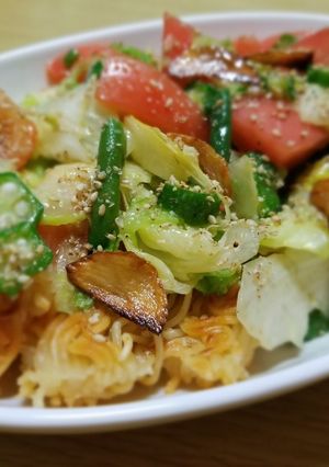 パリパリサラダ麺-レシピのメイン写真