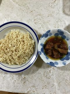 やきとり缶で冷やしつけ麺-レシピのメイン写真