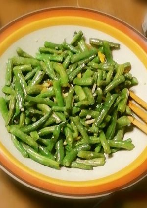 インゲンのガーリック炒め-レシピのメイン写真