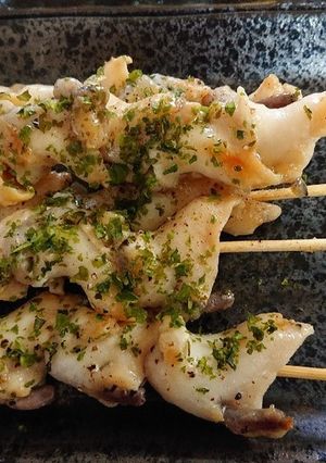ベロつぶ串バター焼き-レシピのメイン写真