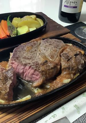 ミキサーでガーっと簡単に宮風ステーキ-レシピのメイン写真