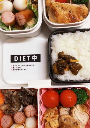 娘のお弁当＋ダンナの分も148★-レシピのメイン写真