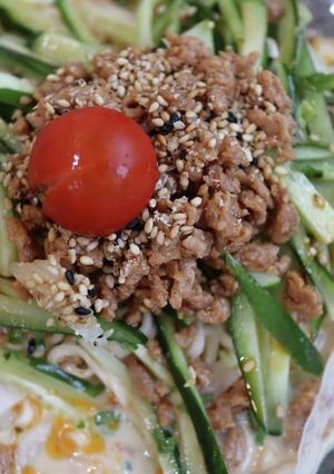 冷やしサッポロ一番☆簡単☆冷やし担々麺-レシピのメイン写真