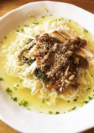サッポロ一番ネバトロ冷やしラーメン-レシピのメイン写真