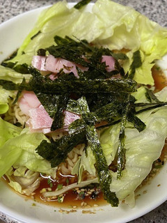 冷やし中華風サッポロ一番ごま味-レシピのメイン写真