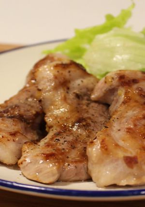 さっぱり！豚肉の塩レモン焼き-レシピのメイン写真
