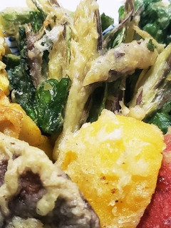 お年寄り絶賛シリーズ☆空心菜茗荷天麩羅☆-レシピのメイン写真
