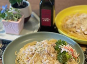 ✨コストコのピンクサーモン缶でパスタ✨-レシピのメイン写真