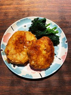 ★ササミ挽き肉と豆腐で煮込みハンバーグ★-レシピのメイン写真