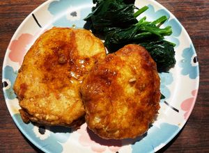 ★ササミ挽き肉と豆腐で煮込みハンバーグ★-レシピのメイン写真