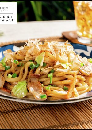 圧倒的な香ばしさ！究極の焼きうどん-レシピのメイン写真