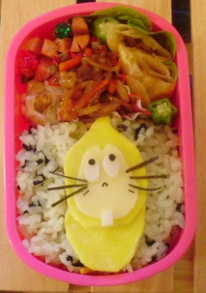 ねずみ男☆キャラ弁-レシピのメイン写真
