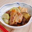 軟骨ソーキとナスとヘチマのとろ~っと煮