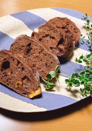 チョコとナッツのココアクッペ-レシピのメイン写真