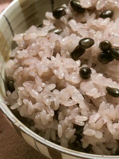 簡単黒まめご飯-レシピのメイン写真