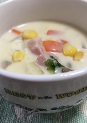 ほっこりクリームスープ-レシピのメイン写真