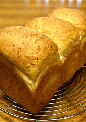 食物繊維!オートミール食パン☆粉砕なし-レシピのメイン写真