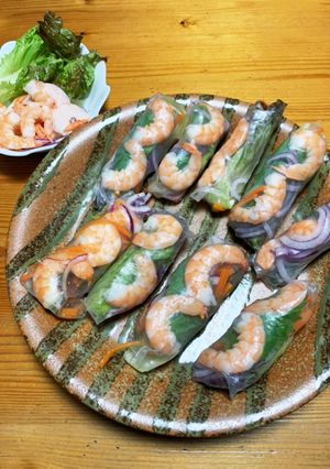 生春巻き エビ-レシピのメイン写真
