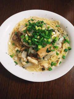 簡単☆出汁スープパスタ-レシピのメイン写真
