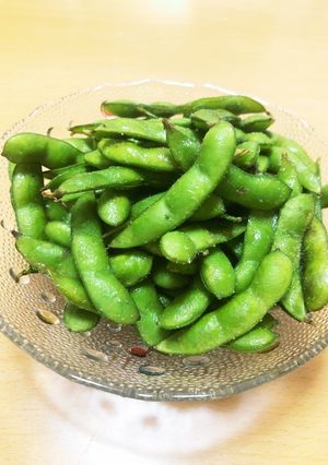 簡単早い。プライパンで5分枝豆！！-レシピのメイン写真
