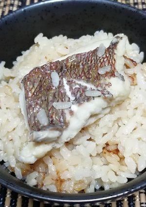 鯛めし-レシピのメイン写真