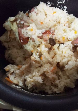 【減塩】洋風きのこごはん-レシピのメイン写真